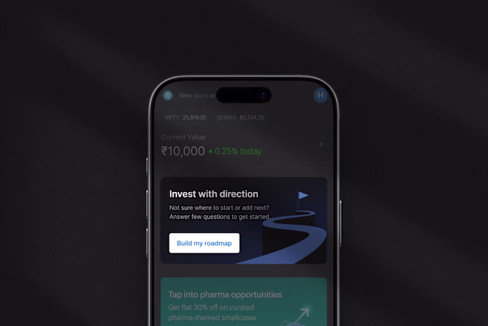 Guided Entry System for Smallcase