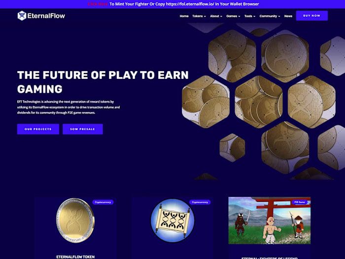 Crypto Company and Play To Earn Game