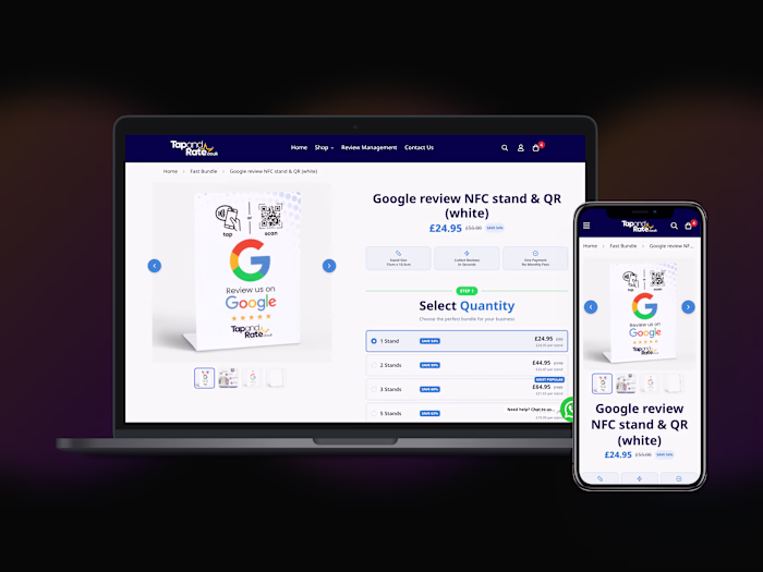 Custom Shopify NFC Bundle Builder