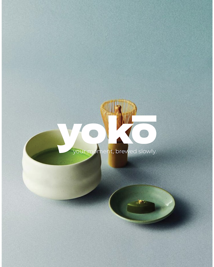 Yoko matcha bar - Branding and Visual Identity 