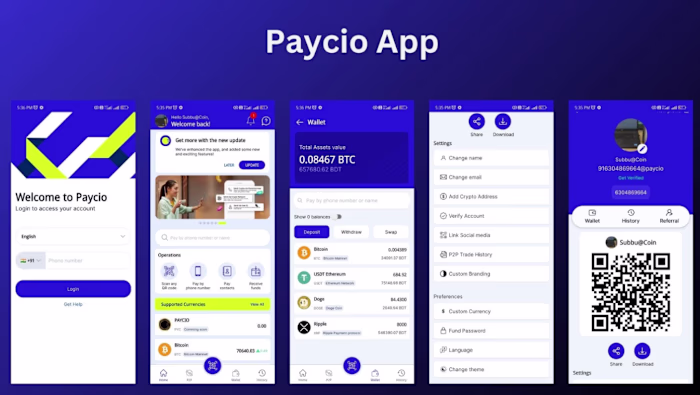 Digital crypto transactions