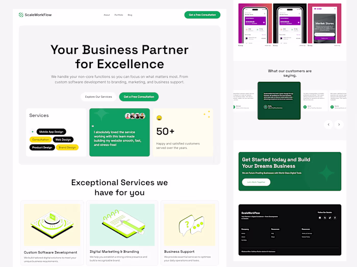 ScaleWorkFlow Website ScaleWorkflow is an agency-style produ...