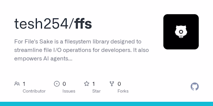 For File's Sake: Filesystem Library Development