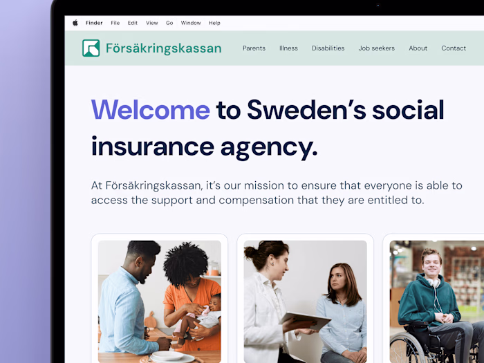 A refreshed, responsive, and intuitive website experience