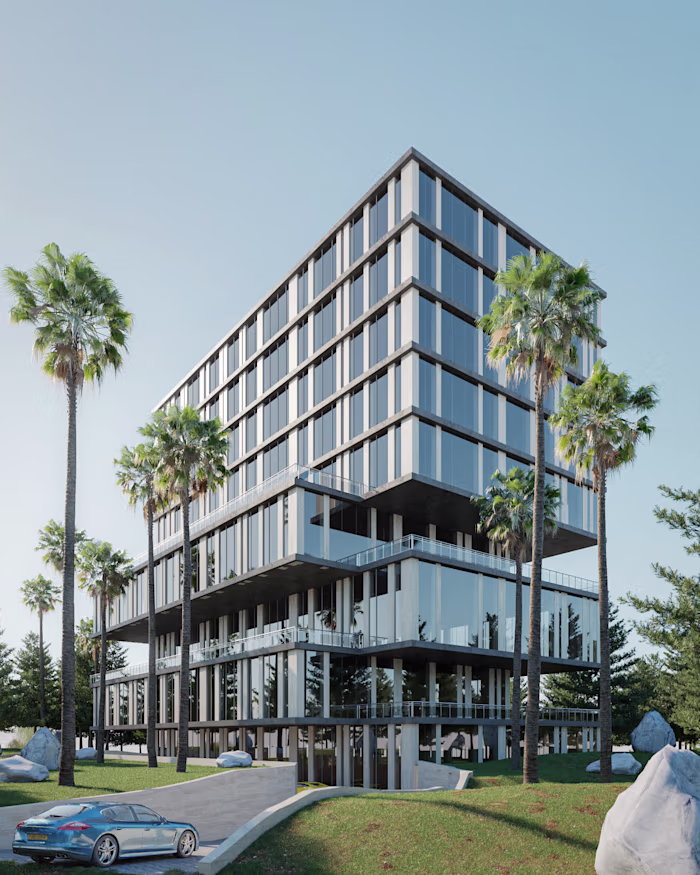 Medium high building ( complex )