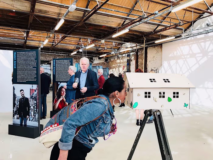 fundraiser art exhibition