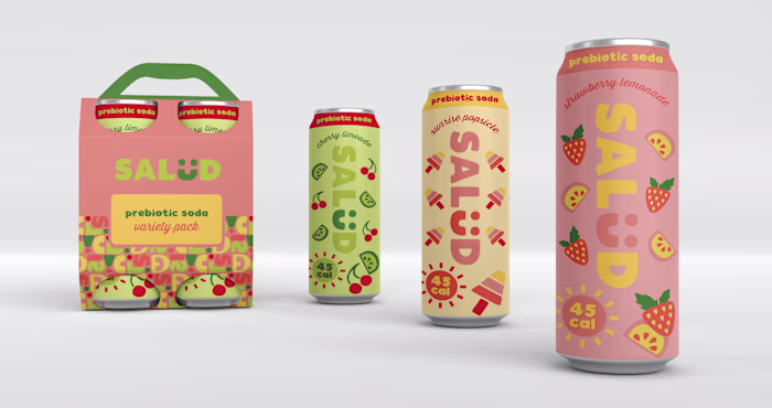 Salüd Prebiotic Soda