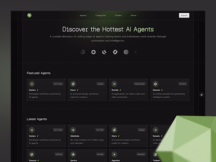 Agentry - Tool Directory Website