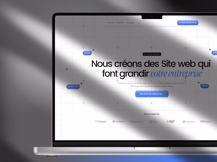 Modern Website Design for Digital Agency