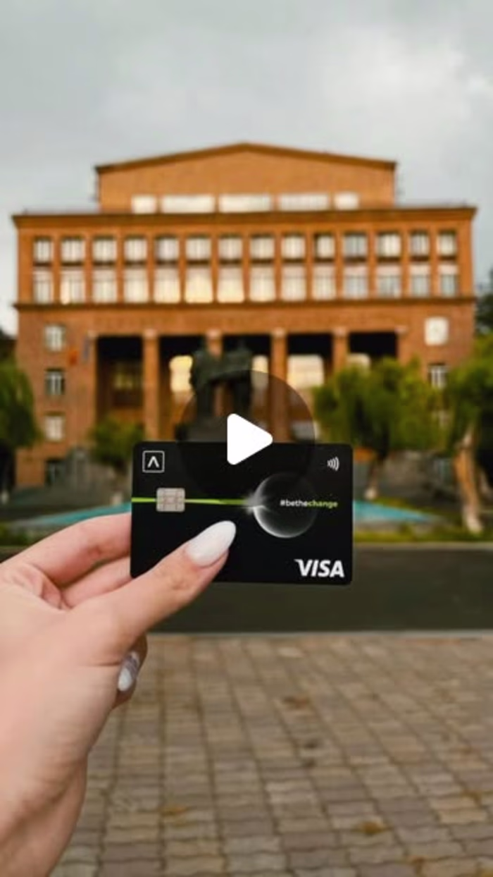 Visa Student Payment Card |  Online Promotion for Ameriabank 