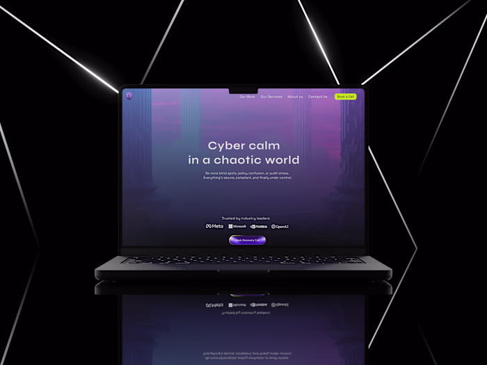 CiceroSecurity website design
