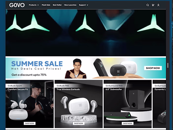 Ecommerce website for German music hardware