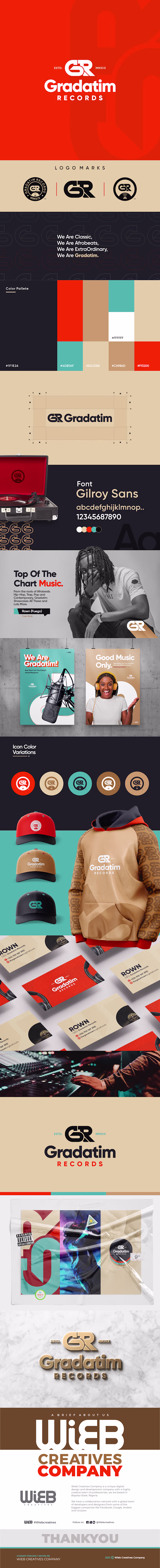 Gradatim Records Re-Brand Identity