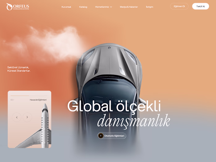 Tech Product Website UI