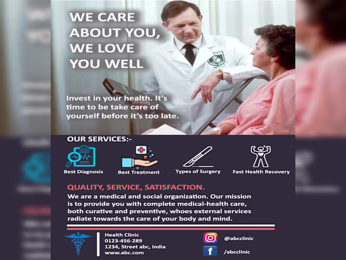 Expert Healthcare Promotional Design Services Available
