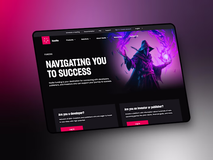 Website & Graphic Design | Xsolla Gaming