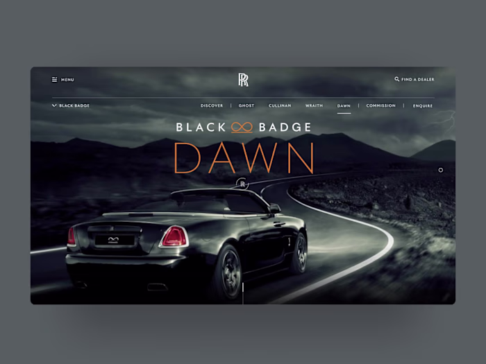 Rolls-Royce Motor Cars - Campaign Websites