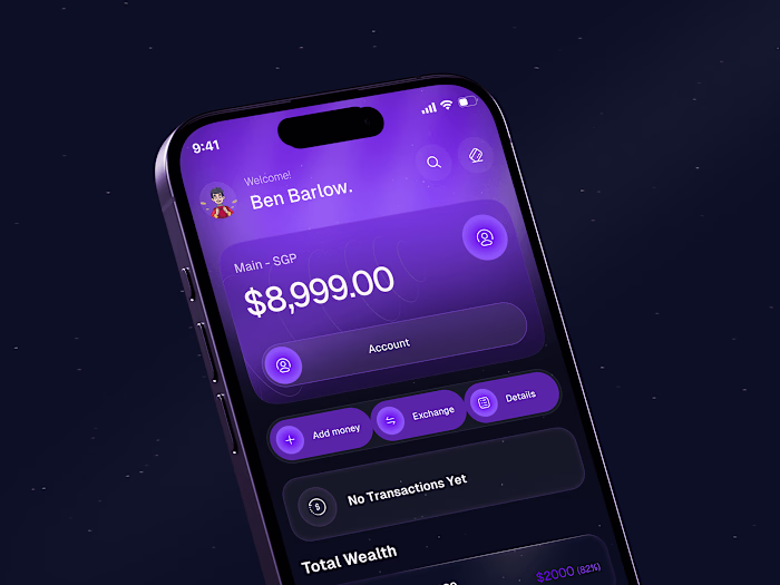 Kevolut - Finance Mobile App | UI UX Design