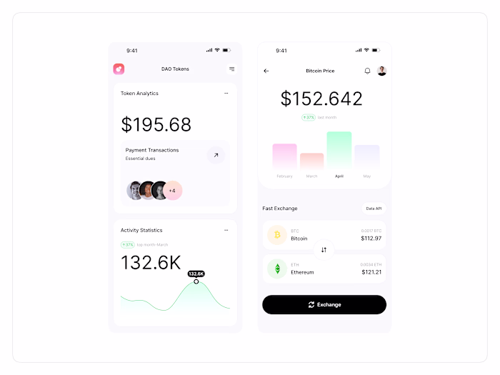 UI/UX Mobile: Real-Time Financial Data (iOS App)
