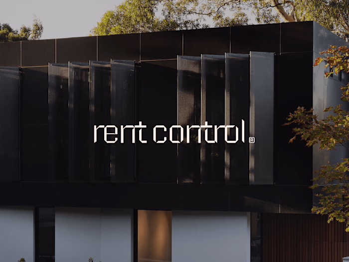 Rent Control Wordmark Design