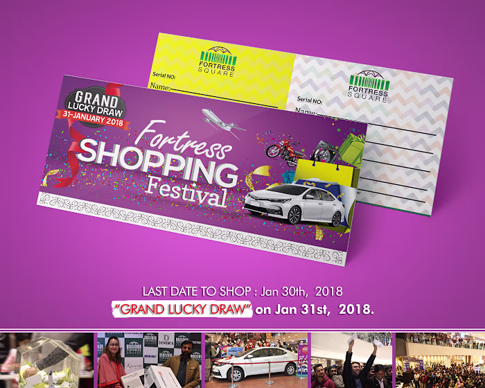 Branding of Fortress Shopping Festival 