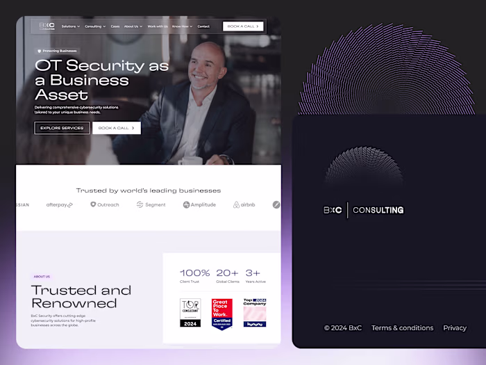 Designed and developed the website