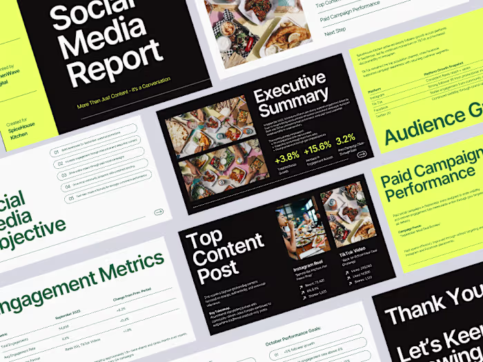 Monthly Social Media Performance Report

Overview
Monthly
