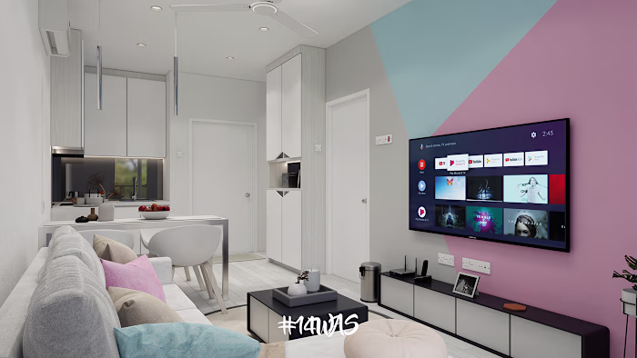 'APARTMENT: SERENITY IN MONOCHROME' | Visualization :: Behance