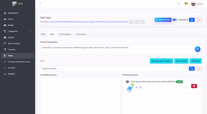 StepsToHebrew platform to learn Hebrew