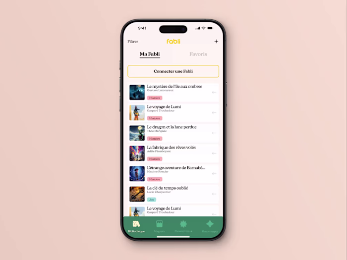 Fabli – L’application compagnon de la tablette pour enfant