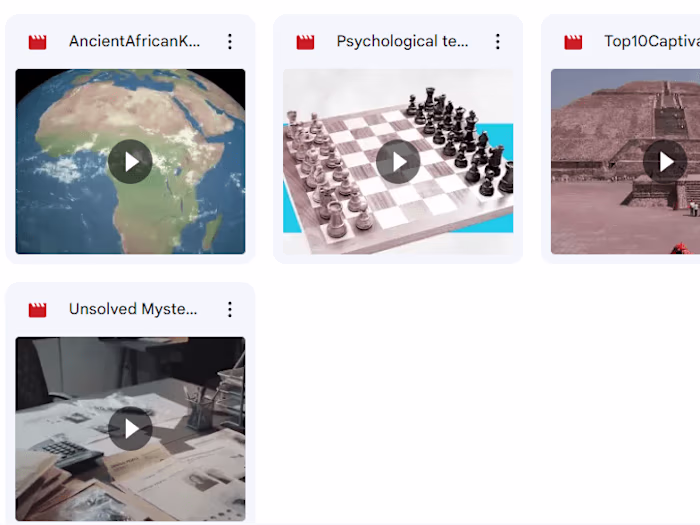 Video Content Samples