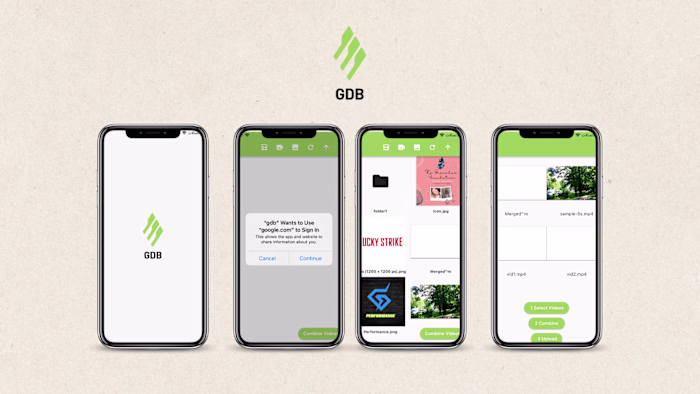 GDB Drive (Google Drive Integrated Flutter App)