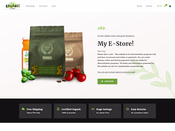 E-commerce Website Development for Small Business