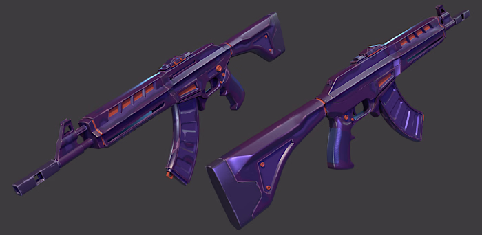 Snapburst Vandal Game-ready 3D Concept Art