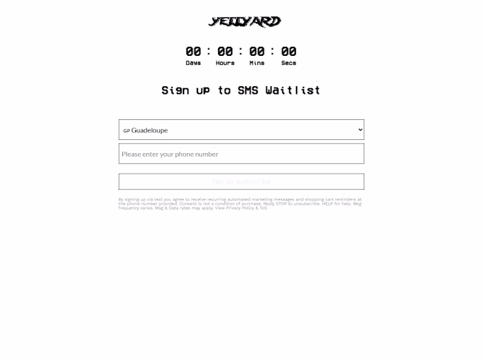 YELLYARD ECOMMERCE WEBSITE - COMING SOON