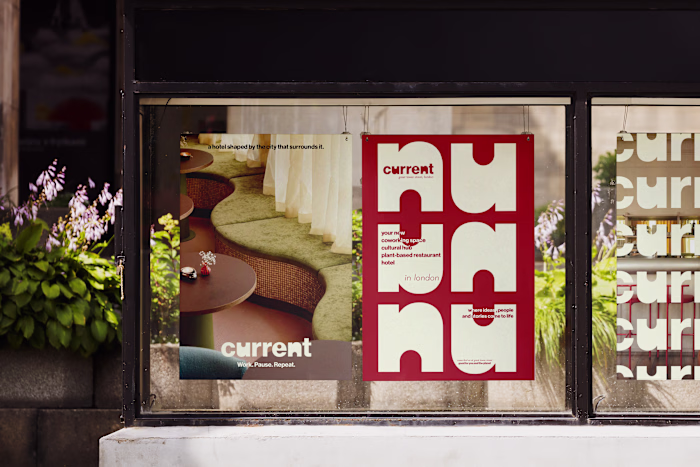 Current: Conceptual Hotel Brand Identity