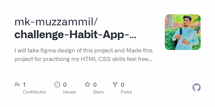 Challenges Habit Web App