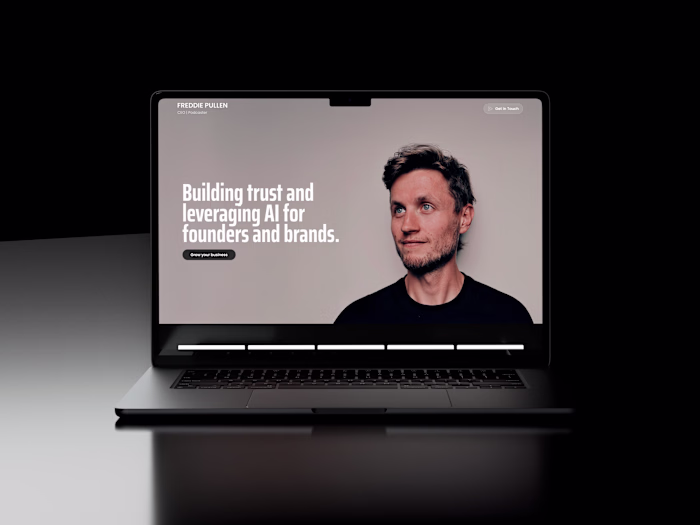 CEO & Podcast Host Personal Brand Website Development