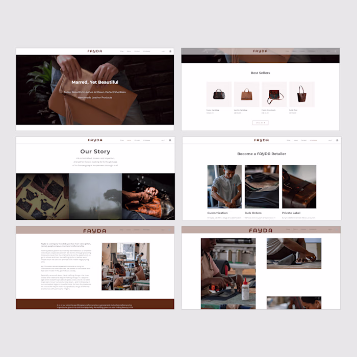 Online Retailer E-Commerce Website