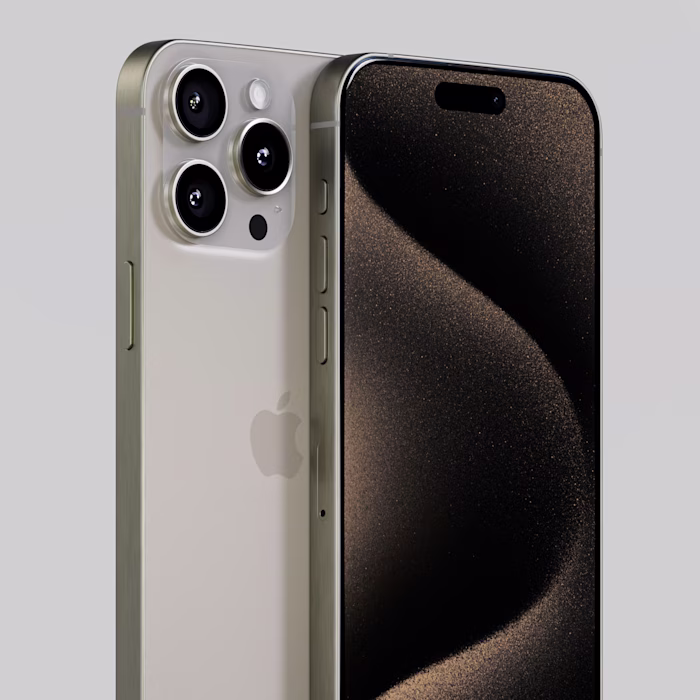 iPhone 15 Pro Max (Product 3D Modeling)