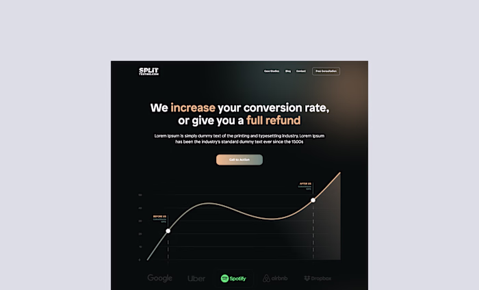 Split Testing | True conversion rate optimization