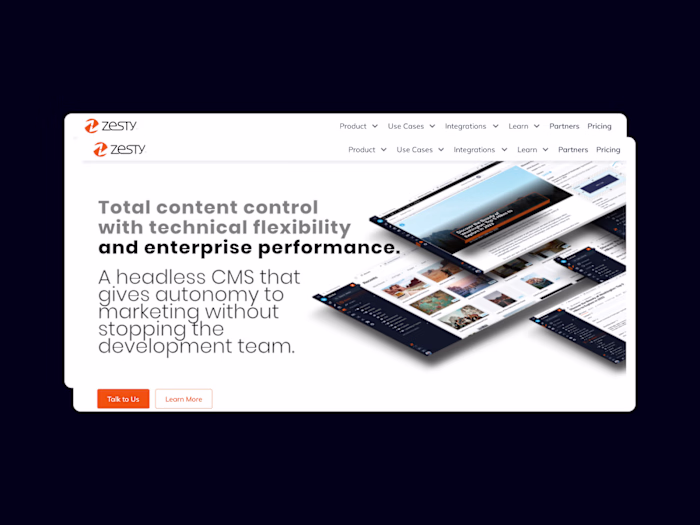 For Zesty.io (http://Zesty.io), the direction