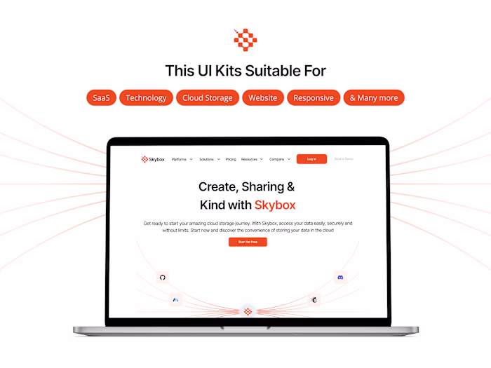 Skybox - SaaS Cloud Storage UI Kits