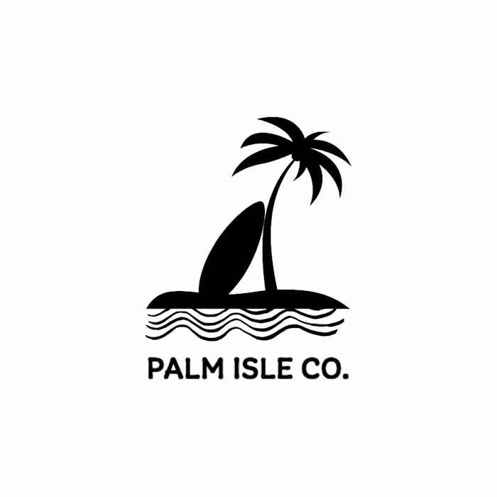Surf Brand Cartoon Design: PALM ISLE CO.