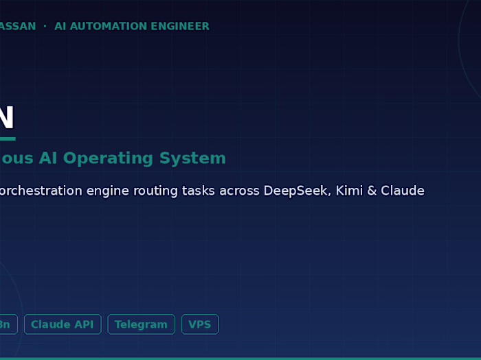 AXON — Autonomous AI Operating System