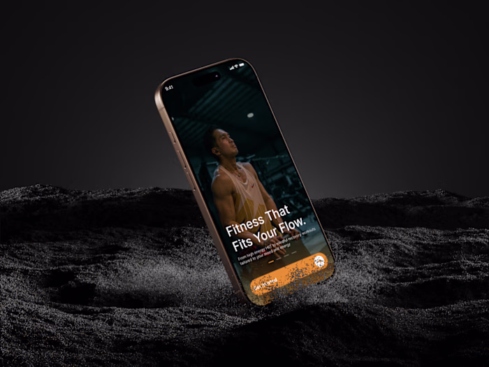Tech Mold Premium Fitness App Design