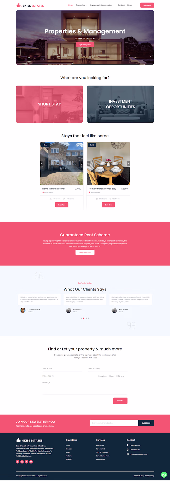 Framer website designs