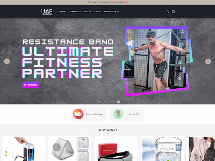 UAE Essentials Hub | Shopify store selling daily life products
