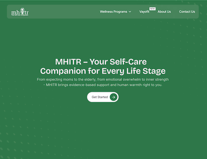 Design and Framer Development for Mhitr.in website