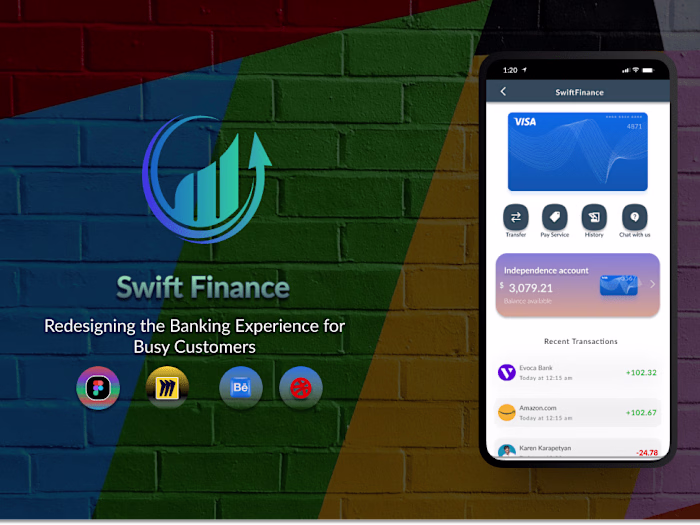 SwiftFinance: Redesigning the Banking Experience for Busy Custom